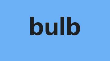 bulb