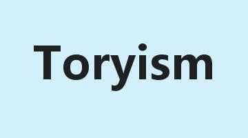 Toryism是什么意思_Toryism怎么读_Toryism的用法_翻译_短语搭配_权威例句