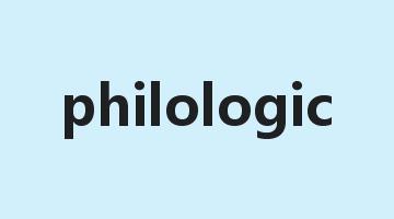 philologic