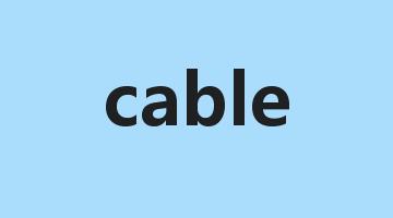 cable