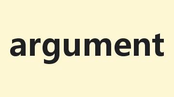 argument