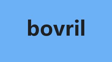 bovril