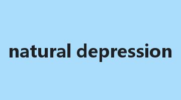 natural depression