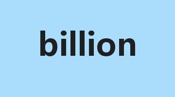 billion