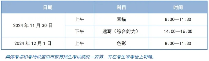 2025天津美术类专业统考/联考几月几号考试