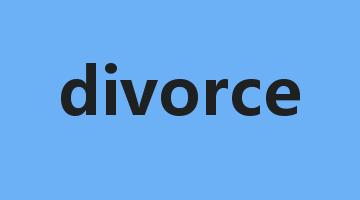 divorce