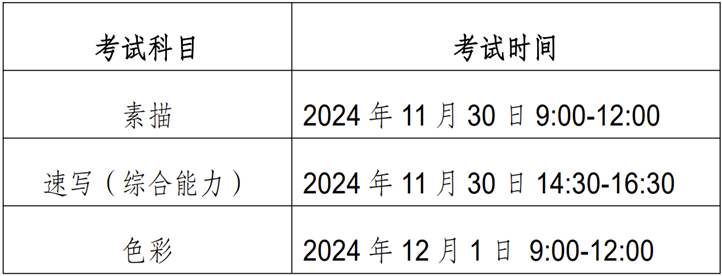 重庆：11月30日开考！美术与设计类、书法类考生来看参考指南→