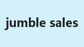 jumble sales是什么意思_jumble sales怎么读_jumble sales的用法_翻译_短语搭配_权威例句